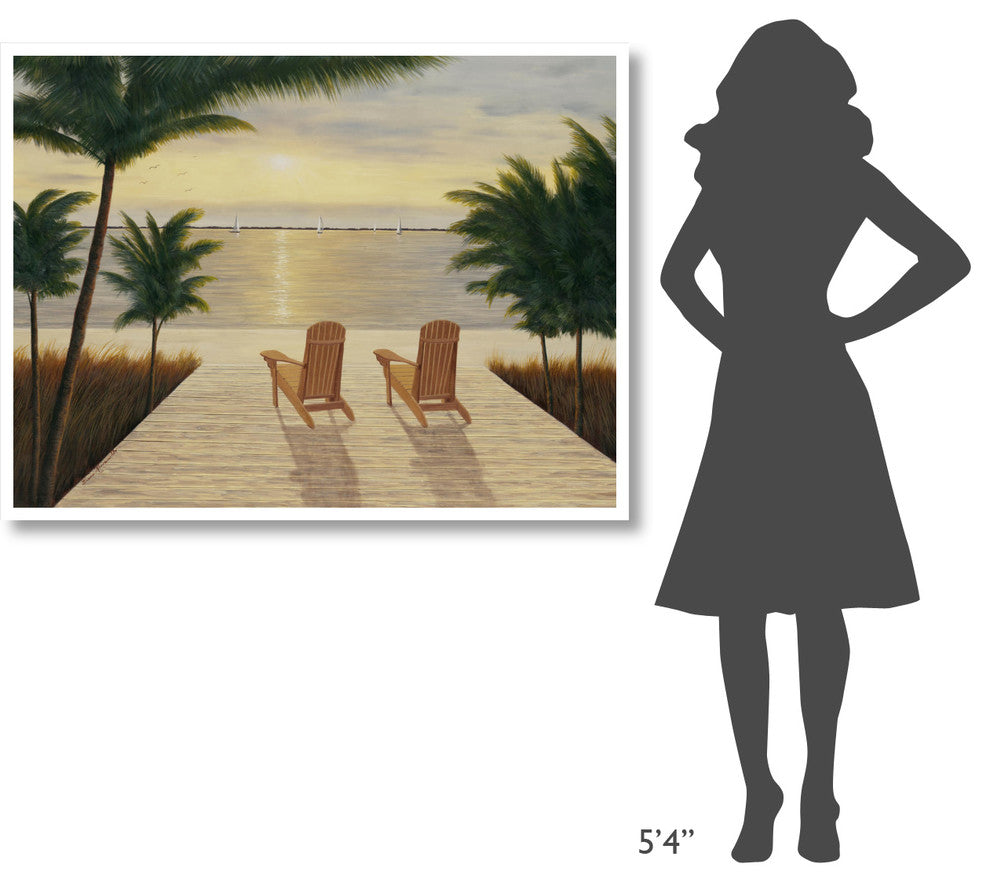 "Days End" Digital Paper Print by Diane Romanello, 50"x38"
