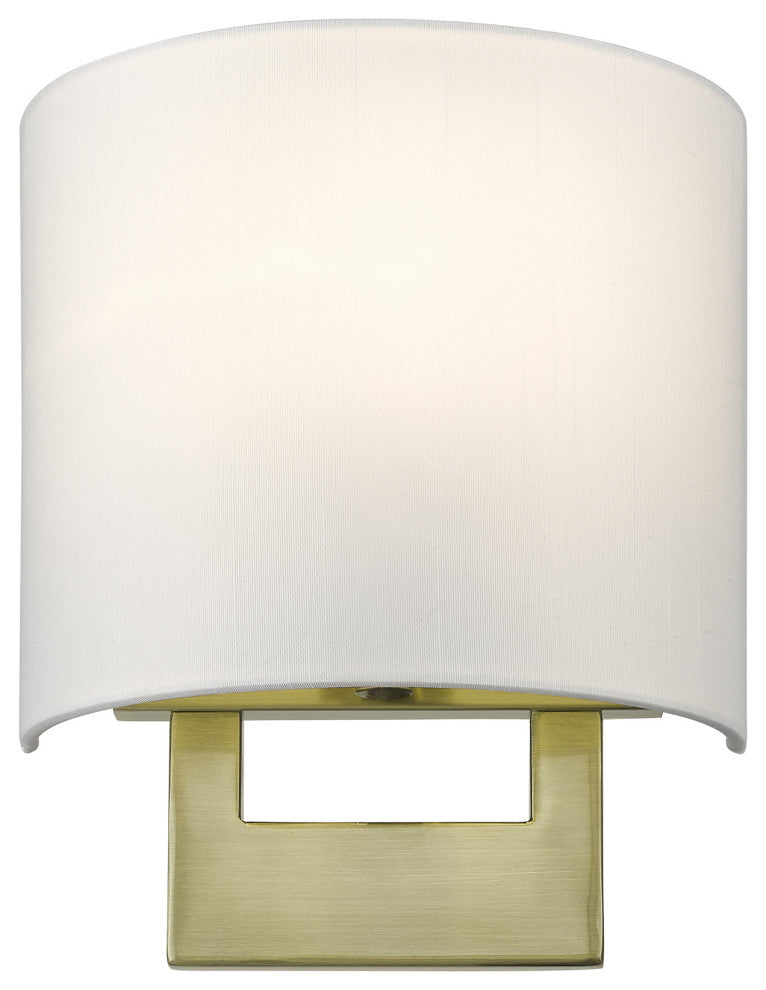 ADA Wall Sconces 1-Light Antique Brass Petite ADA Sconce