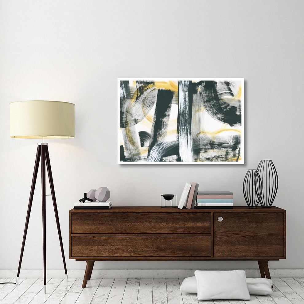 "LPs in 33" Digital Paper Print by Sue Schlabach, 50"x34"