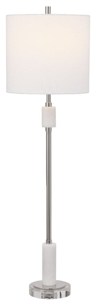 Uttermost Sussex Nickel Buffet Lamp