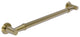 24" Grab Bar Smooth, Unlacquered Brass
