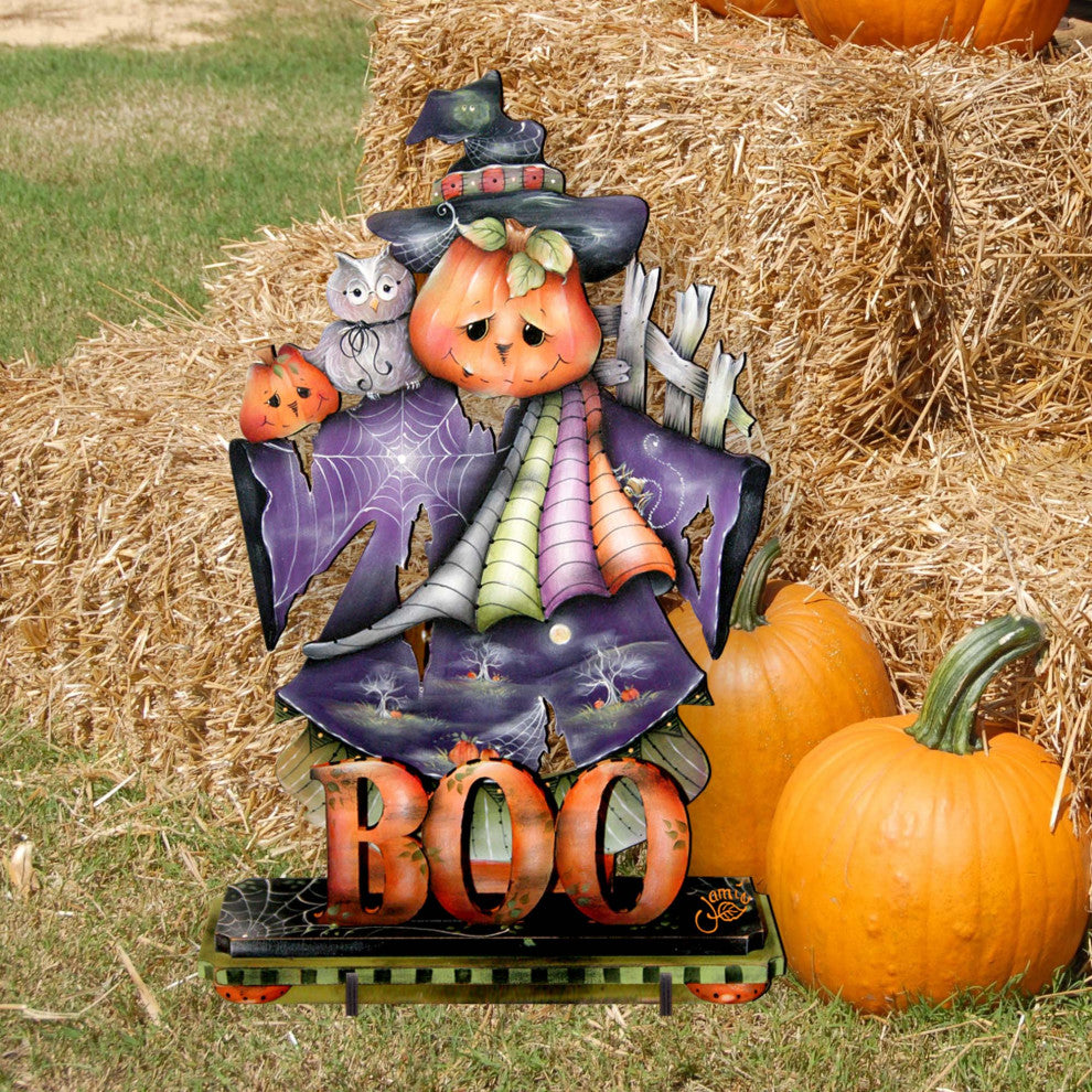 This Boos For You Free-Standing Garden Decor