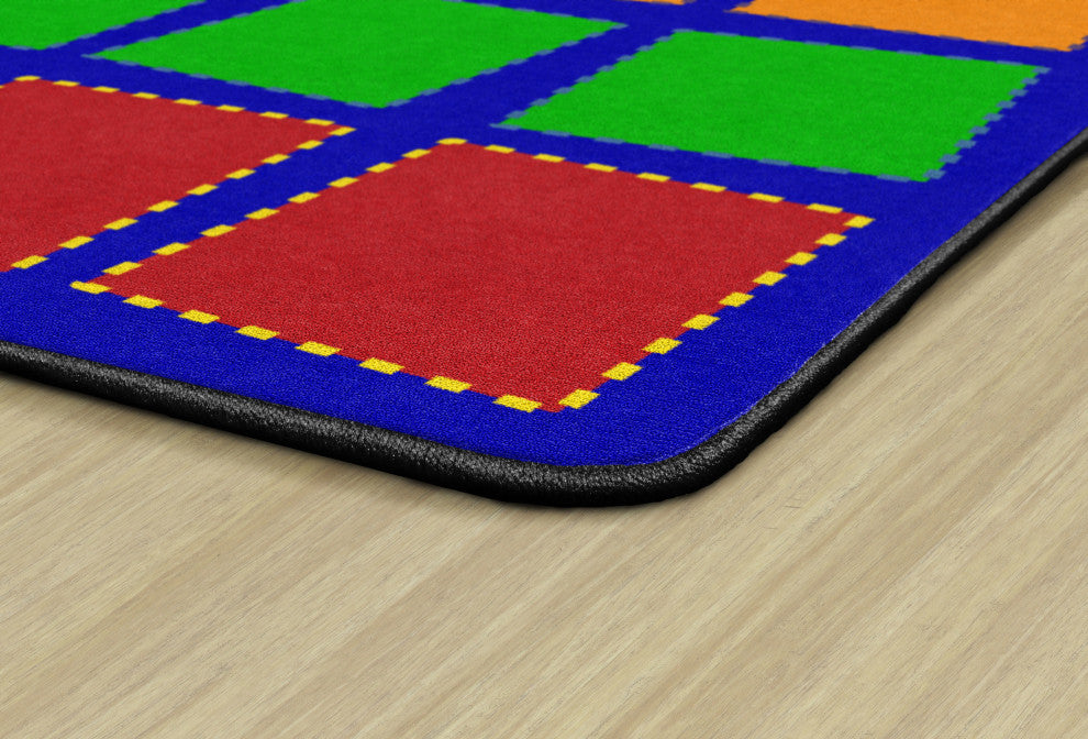 Flagship Carpets FA1335-32FS 6x8'4 Quilted Seating Primary Rug