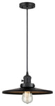 INNOVATIONS 201CSW-BK-MFR-BK-12-LED 1-Light Mini Pendant Matte Black