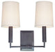 Clinton 2-Light Wall Sconce, Old Bronze