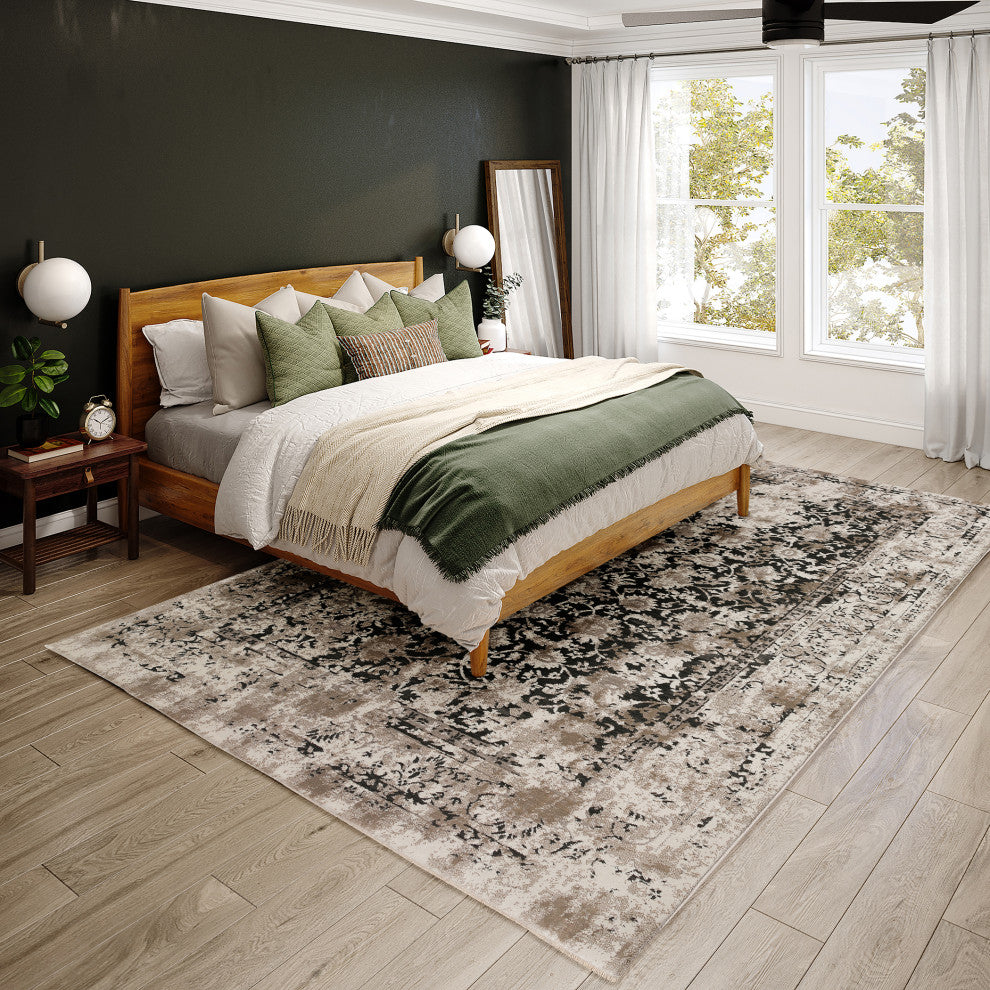 Antalya AY2 Midnight 5'3" x 7'8" Rug