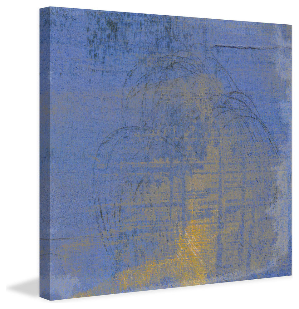 "Analog V" Painting Print on Canvas by Aryai