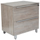 K120 Lateral File Cabinet, Gray