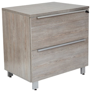 K120 Lateral File Cabinet, Gray