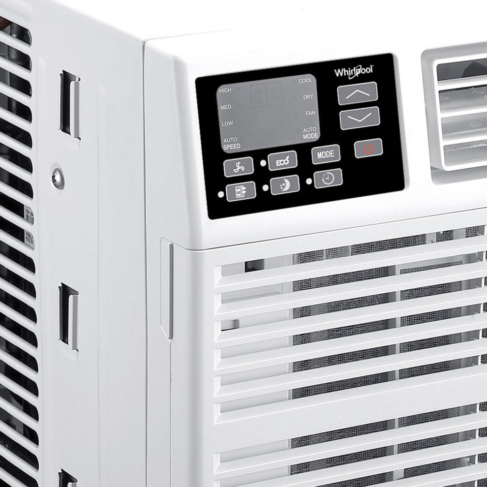 10,000 BTU 115V Window-Mounted Air Conditioner With Remote Control