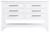 Home Living 54" Single Bathroom Vanity, White