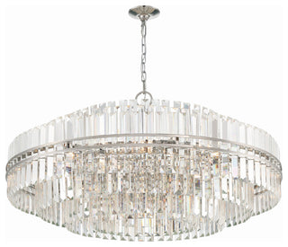 Hayes 32-Light Polished Nickel Chandelier