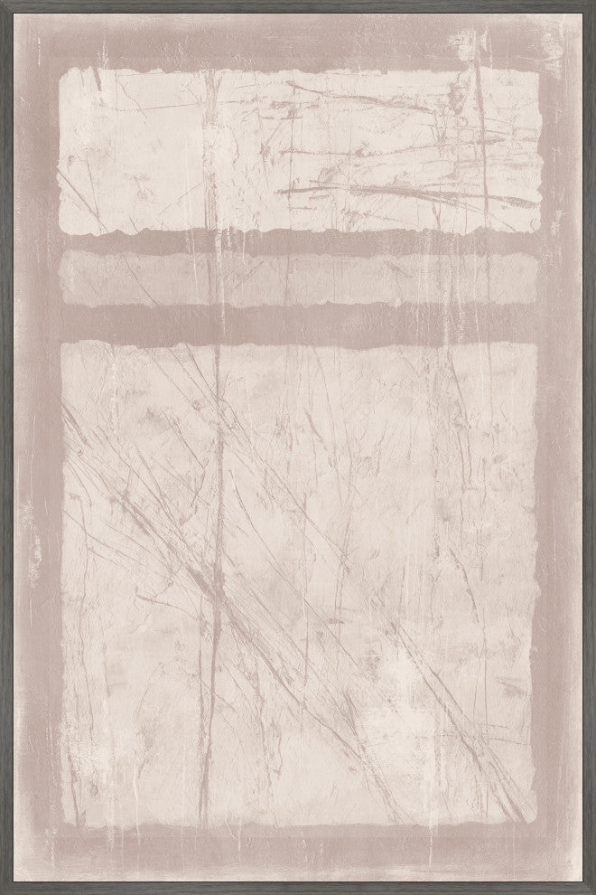 "Chipped Edge" Floater Framed Painting Print on Canvas, 20x30