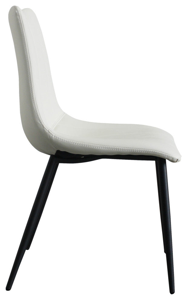 Alibi Dining Chair Ivory, Set of 2