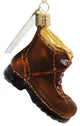 Old World Christmas Hiking Boot Glass Outdoor Explore Ornament 32092