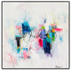 "Possibilities of the Heart" Oversized Framed Canvas, 45" x 45"