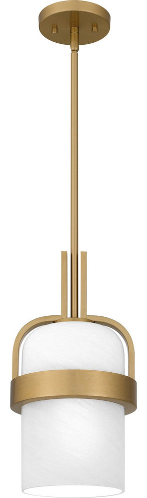 Duval 1-Light Mini Pendant, Aged Brass