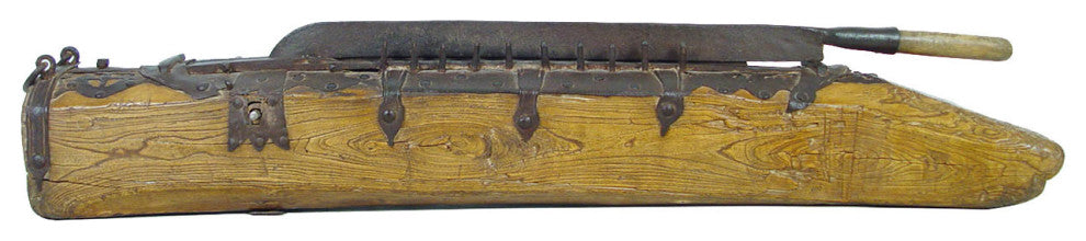 Consiged 20th Century Chinese Massive Grass Chopper