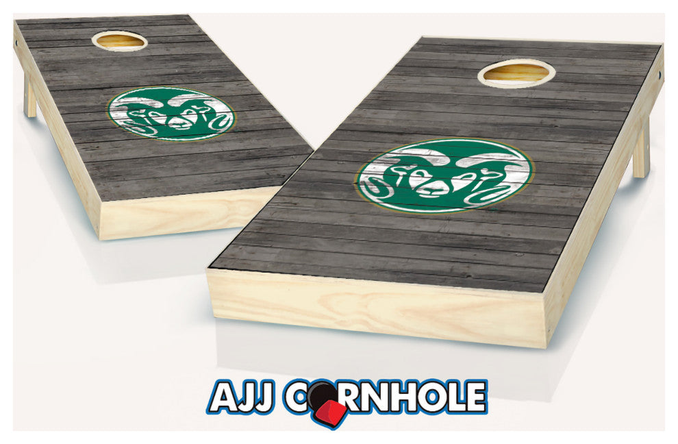 Colorado State Distressed Cornhole Set