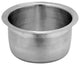 Nantucket Sinks RS15-SSMF 15-Inch Hand Hammered Round Stainless Steel Bar Sink