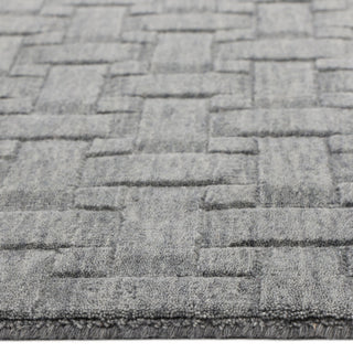 Peyton One-of-a-Kind Handmade Area Rug Gray, 5' 0'' x 8' 0''