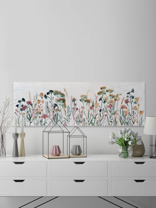 "Pretty Wildflowers" Painting Print on Wrapped Canvas