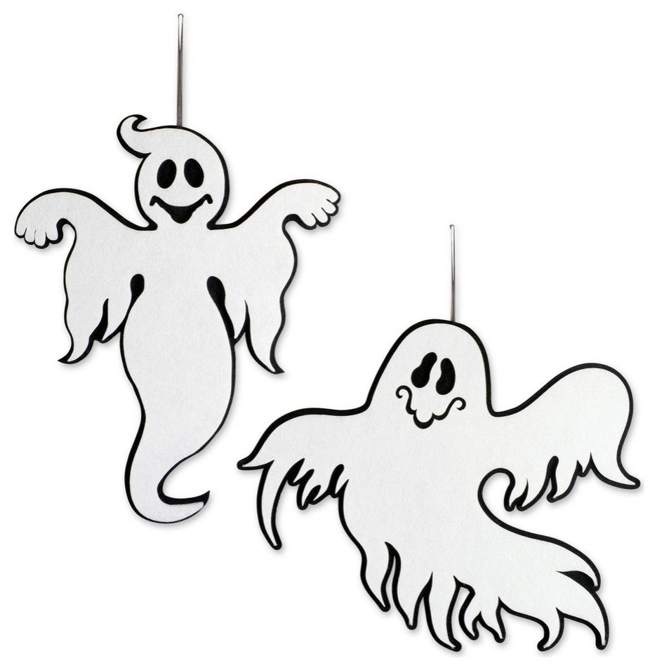Hanging Foam Ghosts, Set of 2