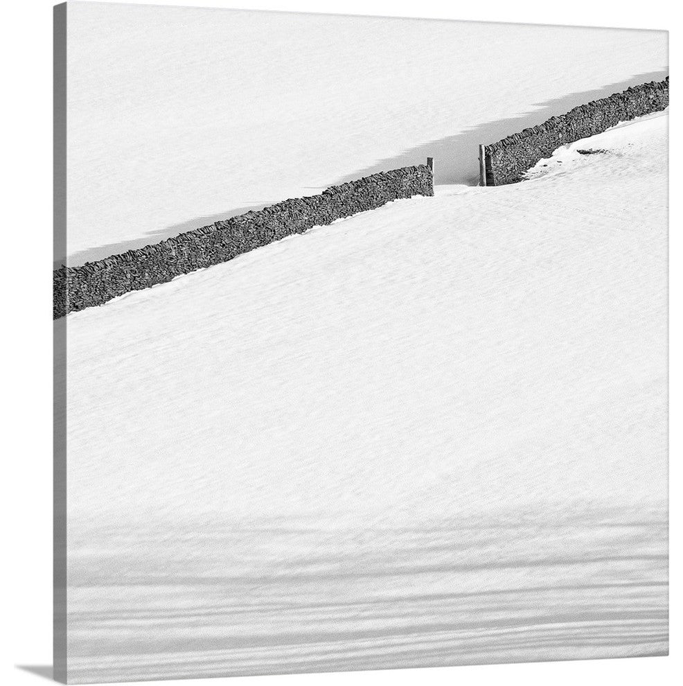 "Dales Divide" Wrapped Canvas Art Print, 24"x24"x1.5"