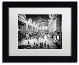 Philippe Hugonnard 'Grand Central Terminal NYC', Black Frame, White Mat, 14x11