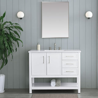 Arlo 42" Bathroom Vanity, White
