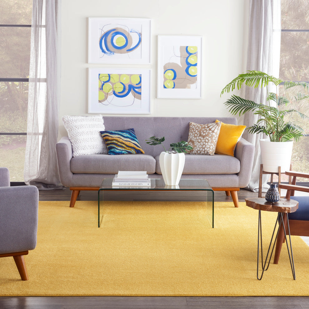 Nourison Essentials 8' x 10' Yellow Outdoor Area Rug