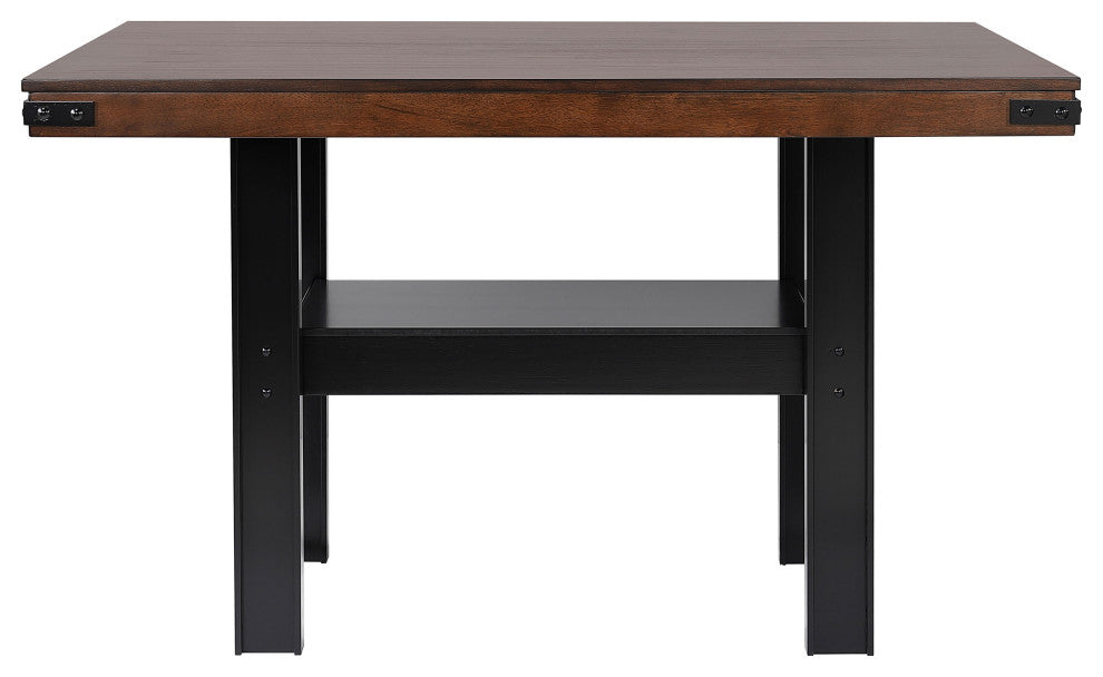Patterson 7-piece Counter Height Dining Set Mango Oak