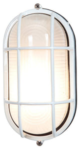 Access Lighting 20292 Nauticus 11" Tall Outdoor Wall Sconce - White / Frosted
