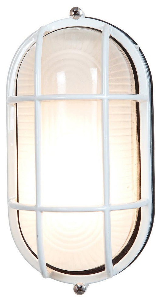 Access Lighting 20292 Nauticus 11" Tall Outdoor Wall Sconce - White / Frosted