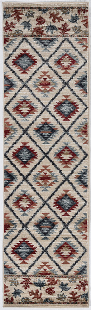 KAS Chester 5635 Ivory Pines Area Rug, 5'3"x7'7"