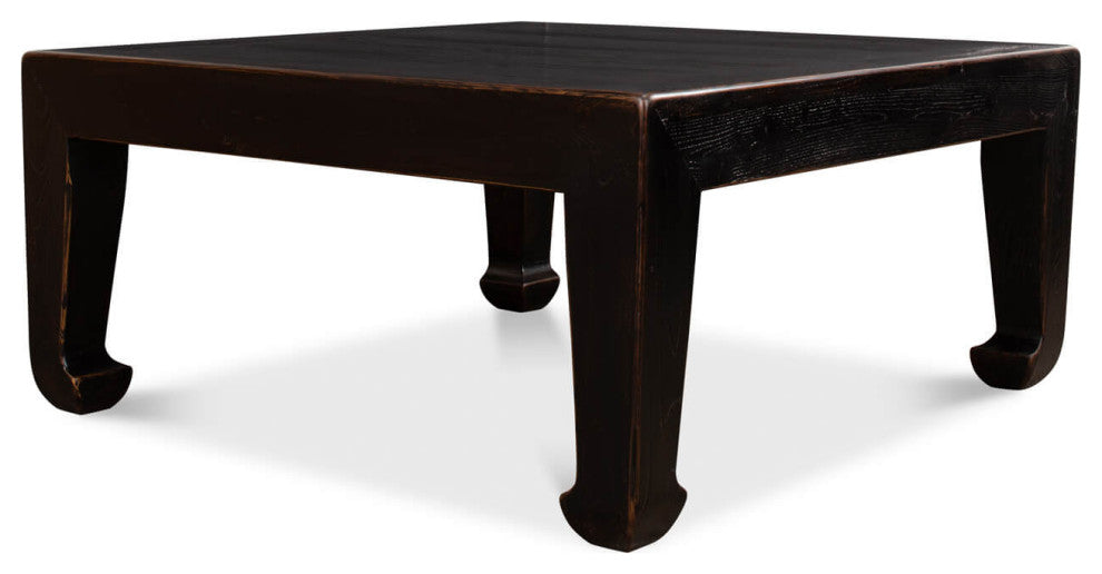 Asian Style Ebonized Coffee Table