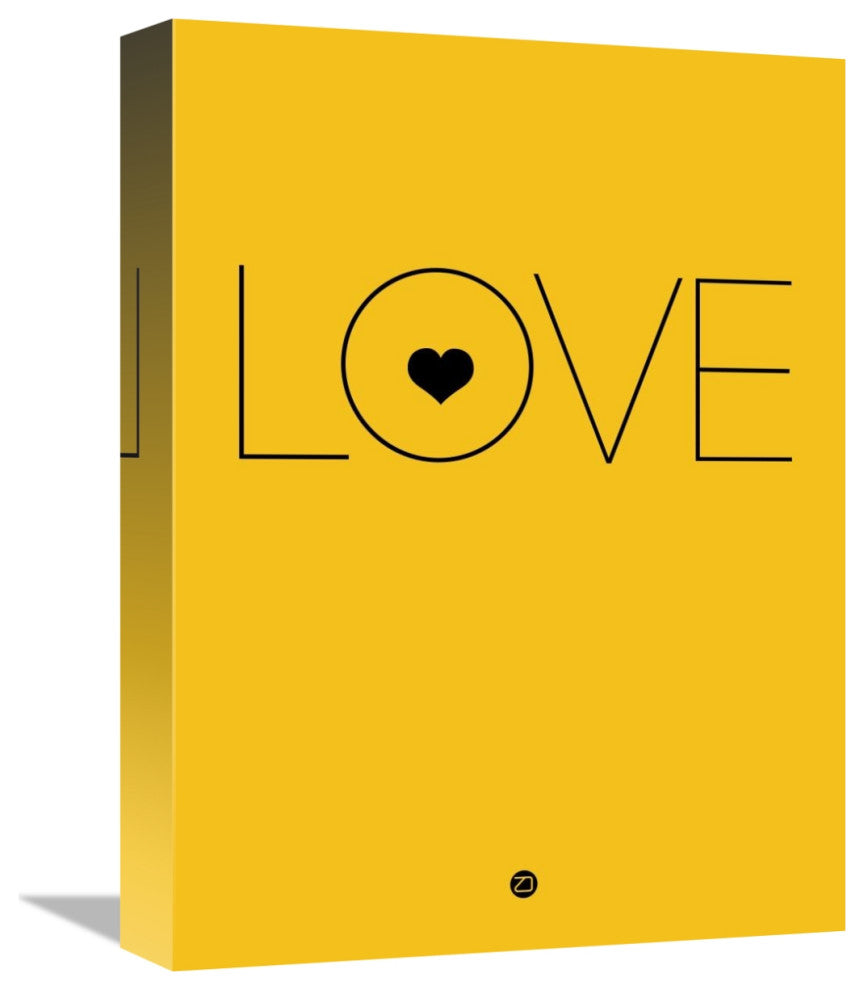 "Love Poster Yellow" Fine Art Print