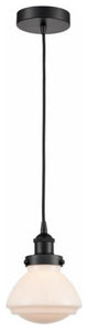 Innovations 616-1PH-BK-G321 1-Light Mini Pendant, Matte Black