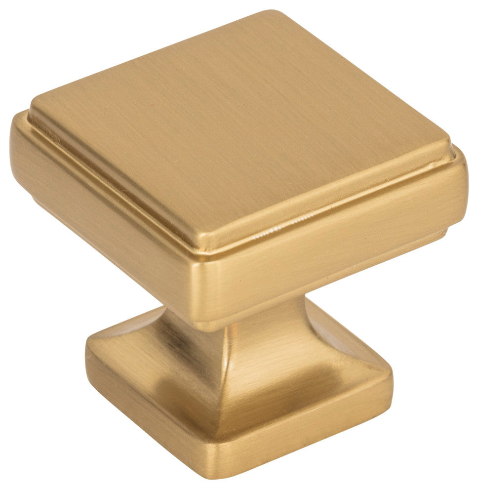 Atlas Homewares A201 Kate 1-1/4 Inch Square Cabinet Knob - Brushed Nickel