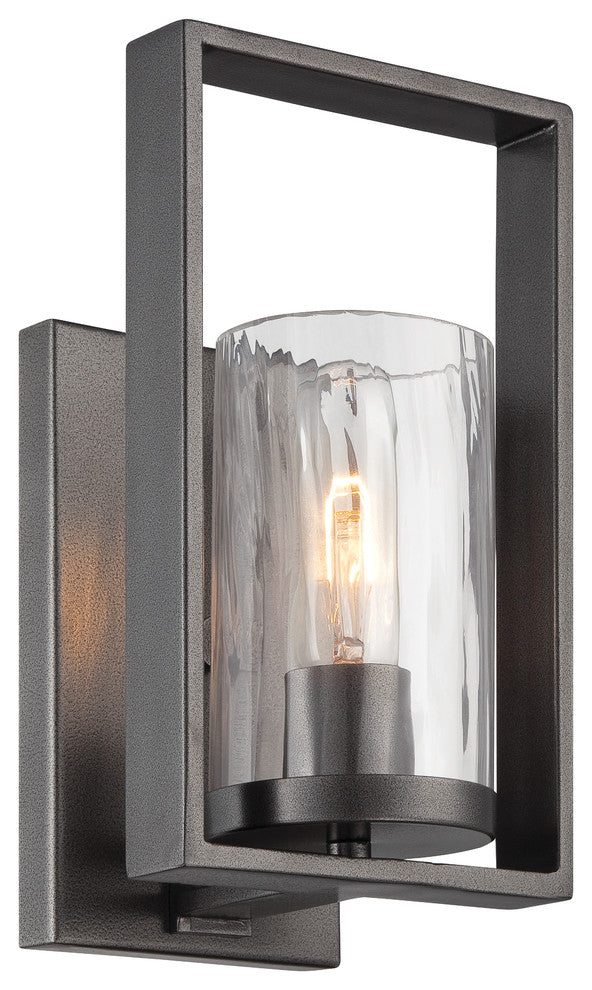 Elements Wall Sconce, Charcoal