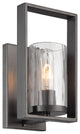 Elements Wall Sconce, Charcoal