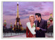 Stupell Industries Paris Christmas Holiday Vintage Hollywood Movie Star, 10 x 15