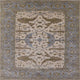 Ahgly Company Indoor Square Mid-Century Modern Area Rugs, 4' Square