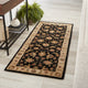 Jaipur Living Selene Handmade Floral Black/Beige Area Rug, 2'6"x10' Runner