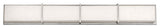 LED Bath Bracket, Brushed Nickel