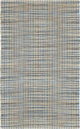 Organic Jute Area Rug, Navy 9'x12'