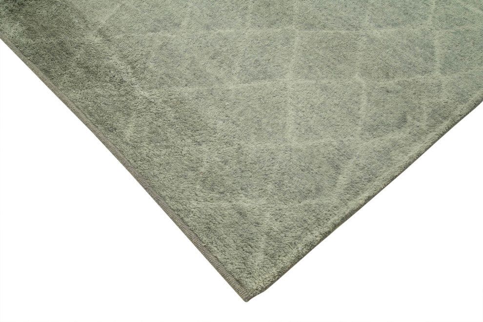 Rug N Carpet - Handmade Decorative 9' 2'' x 11' 10'' Moroccan Area Rug