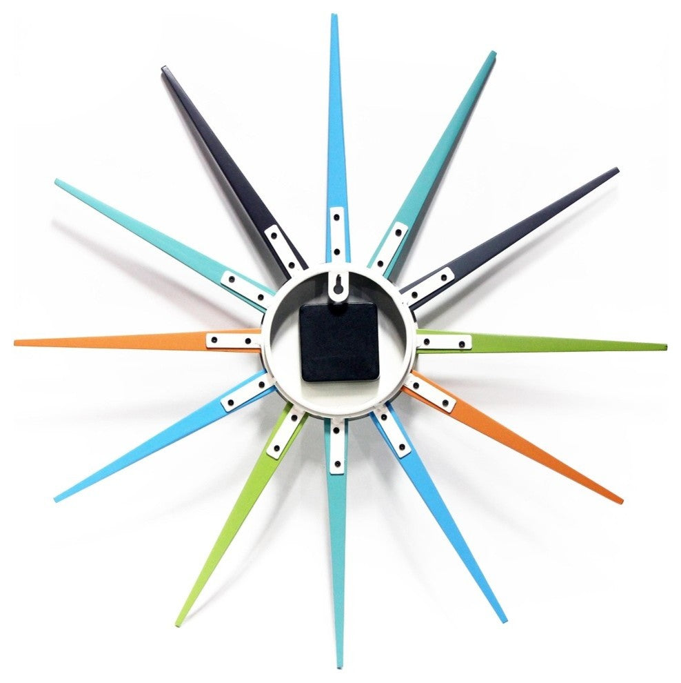 20.5 inch Multi-color Wall Clock Stellar by Infinity Instruments