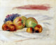 Pierre Auguste Renoir Apples and Grapes, 20"x25" Wall Decal