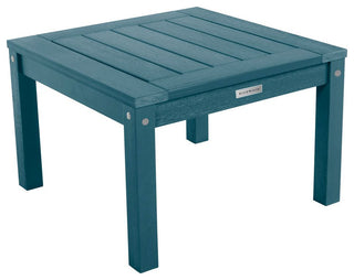 Lehigh Rocking Chair Set With Side Table, Nantucket Blue